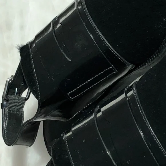 Alexander Wang Mina Oxford Calf Hair Sandal - Picture 13 of 13